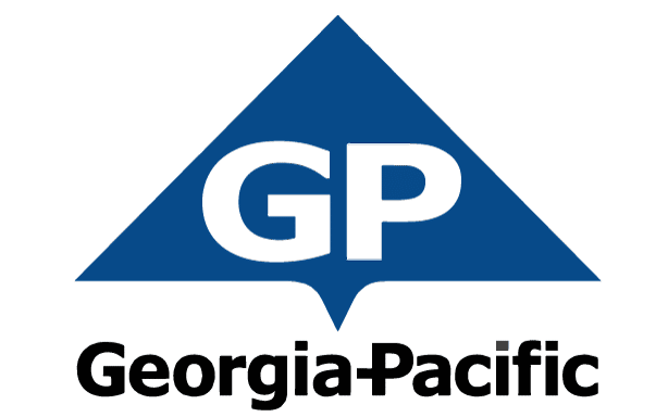 The is the Georgia Pacific logo.