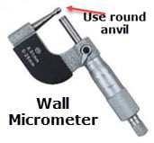 A wall micrometer tool.